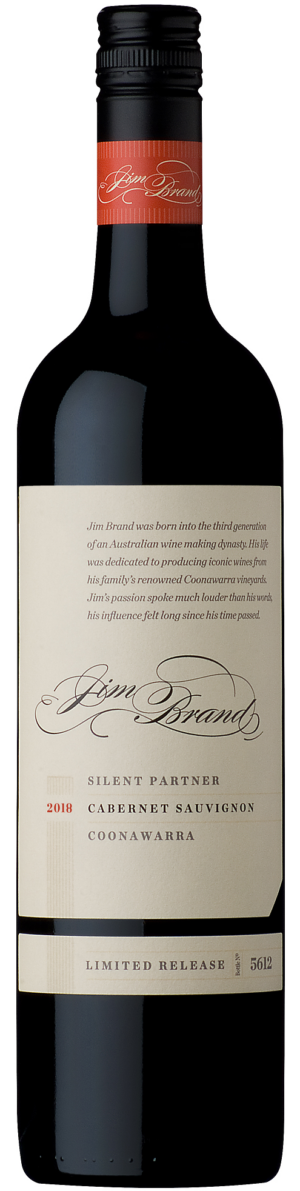 2018 Jim Brand 'Silent Partner' Cabernet Sauvignon, Brand & Sons, Coonawarra