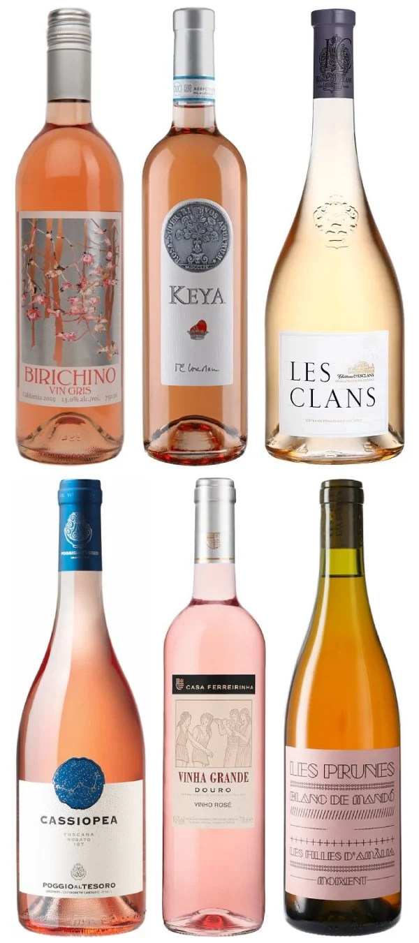 92 Or More Exclusive Six Bottle Rosé Tasting Case