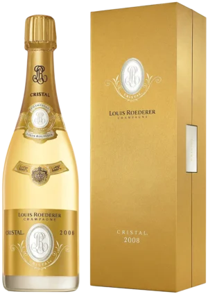 2008 Louis Roederer Cristal Champagne In Presentation Box
