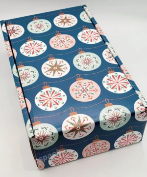 Christmas Bauble 2 Bottle Gift Postal Pack (We Send For You)