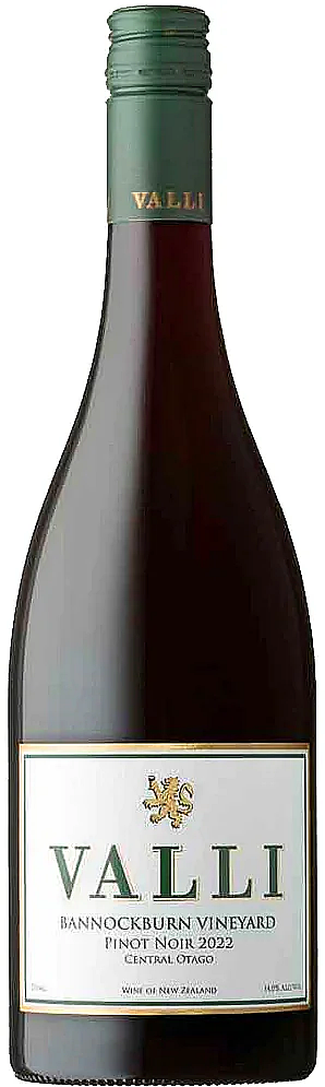 2022 Valli Bannockburn Vineyard Pinot Noir