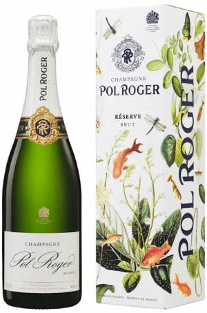 Pol Roger Brut Reserve Champagne NV In Presentation Box