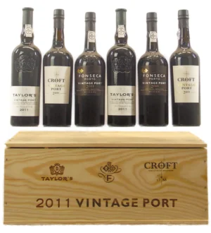 2011 Fladgate Six Bottle Vintage Port Collectors Case
