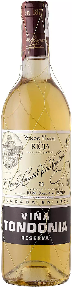 2014 R. López de Heredia Viña Tondonia Blanco Reserva