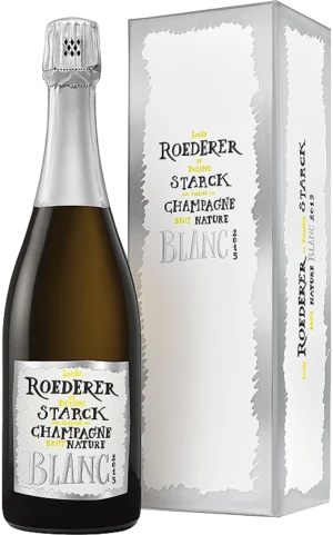 2015 Louis Roederer et Philippe Starck Brut Nature Champagne In Presentation Box
